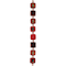 6 Packs: 17 ct. (102 total) Red Squares Czech Glass Bead Mix by Bead Landing™